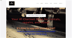 Desktop Screenshot of duoclarinetshop.com